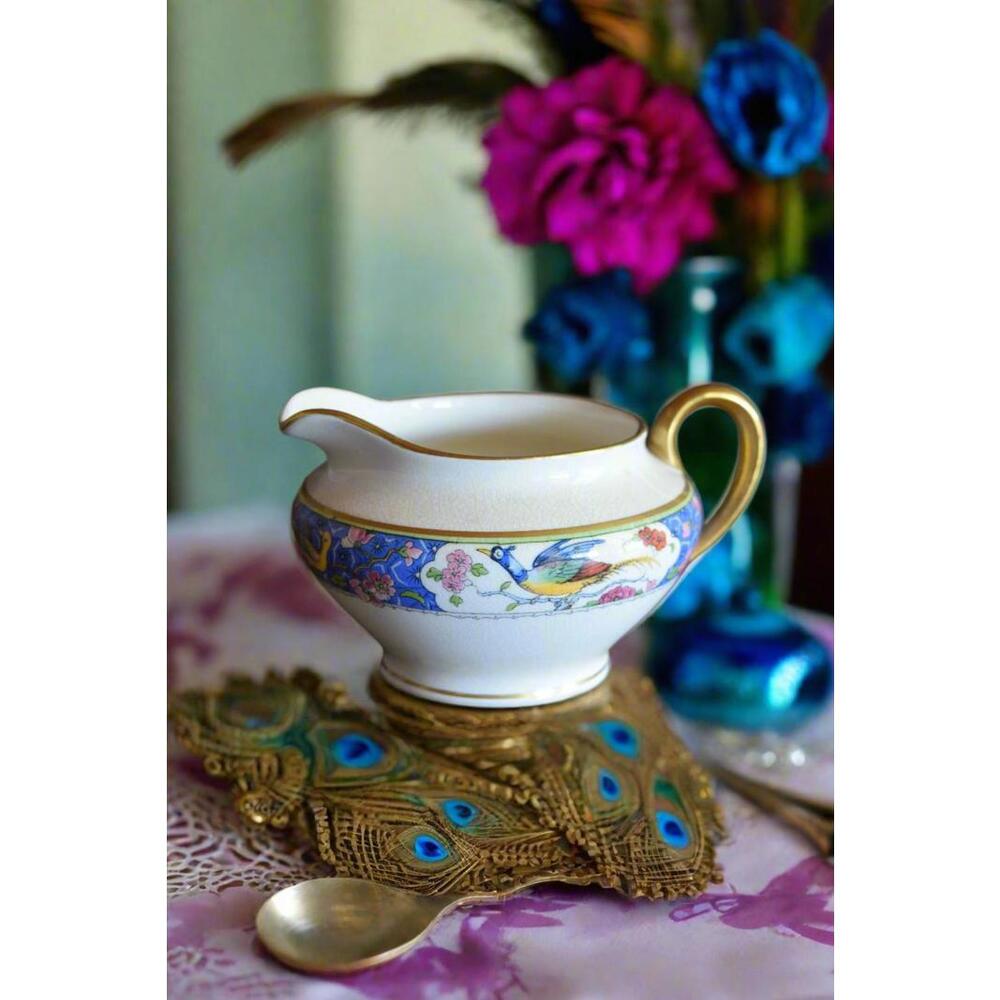 The Potters Co-Operative Creamer - "Bird of Paradise"